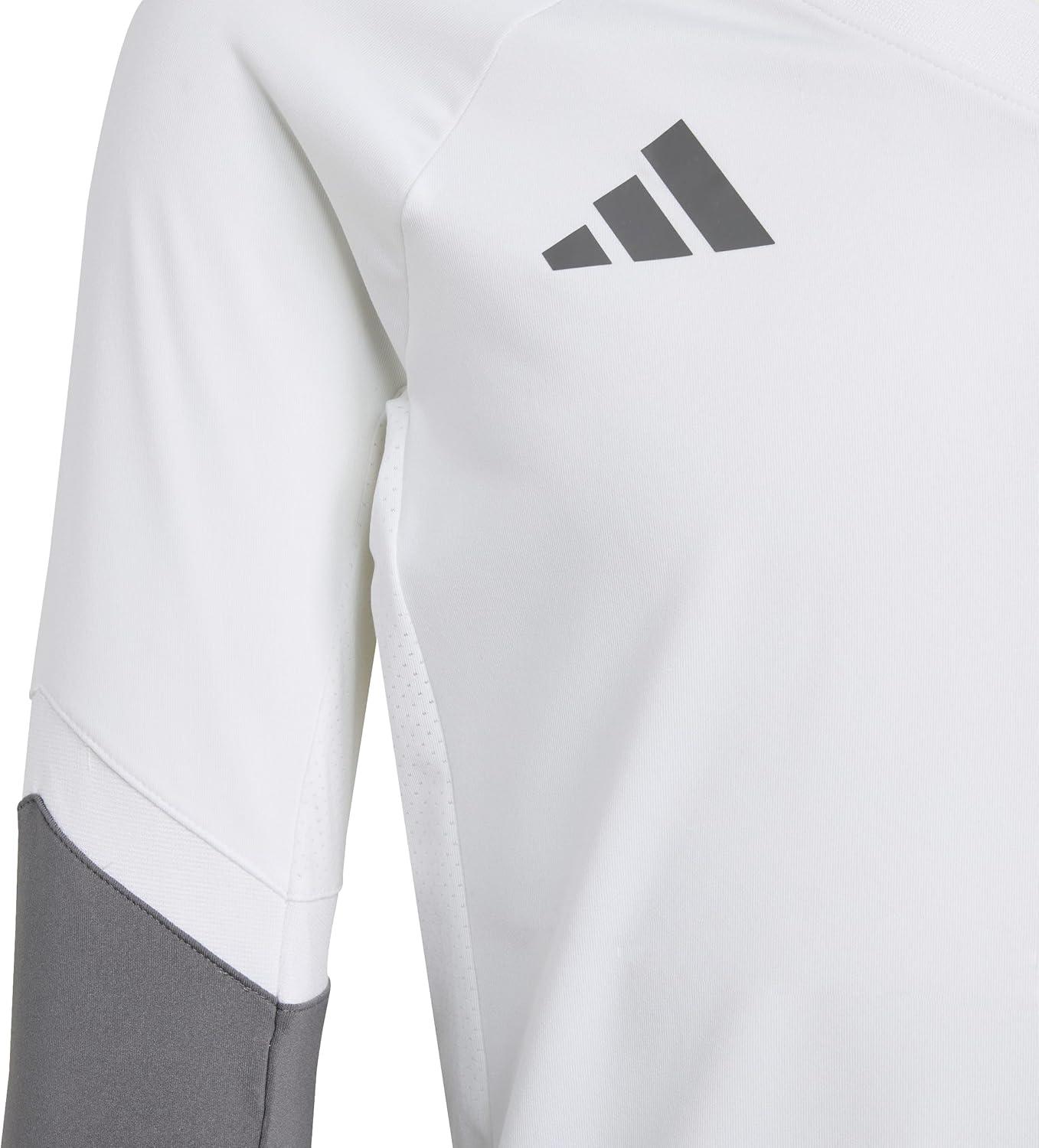 image:imageadidas Girls Volleyball Quickset Long Sleeve JerseyWhite