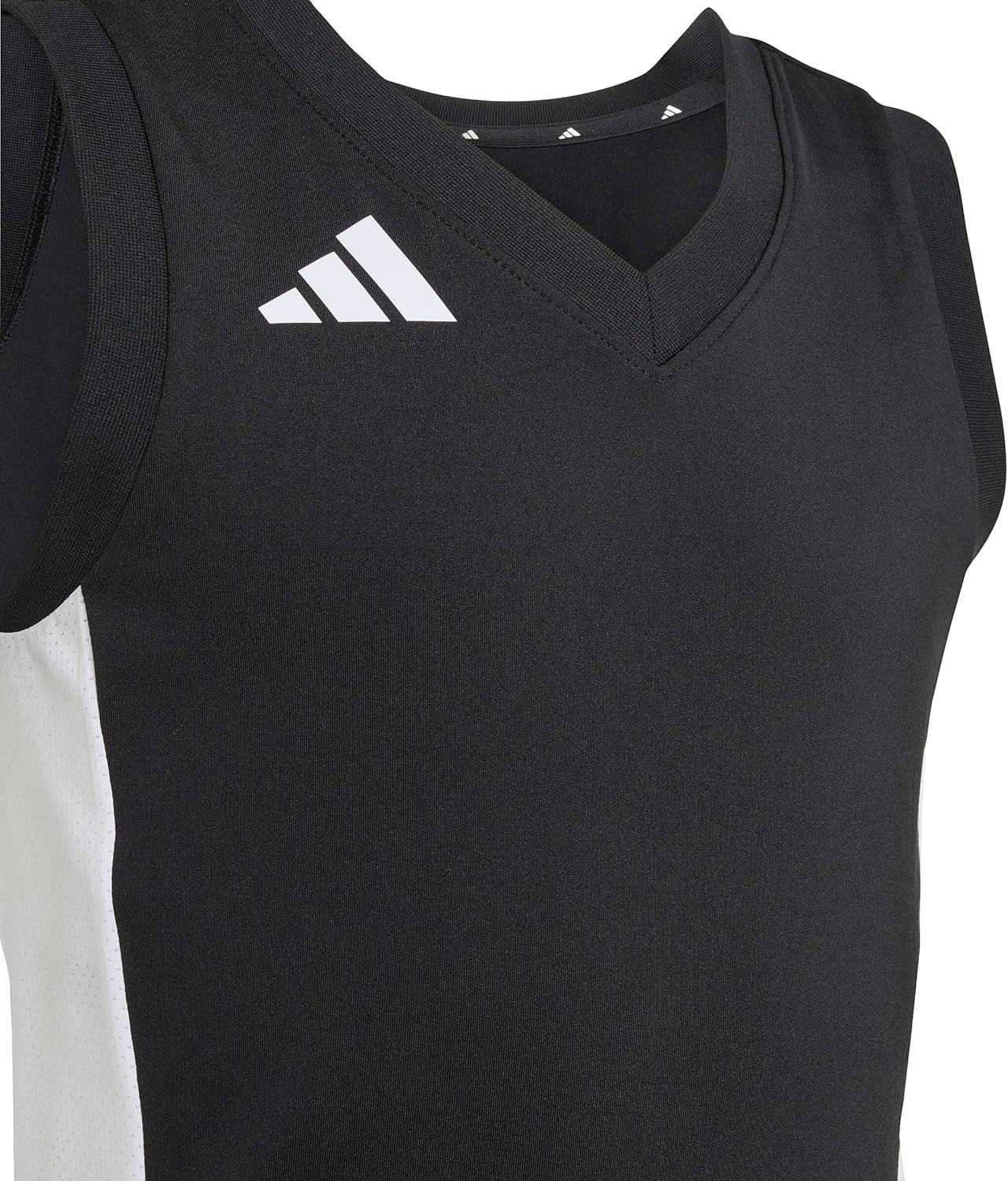 image:imageadidas Girls Volleyball Quickset Sleeveless JerseyBlack