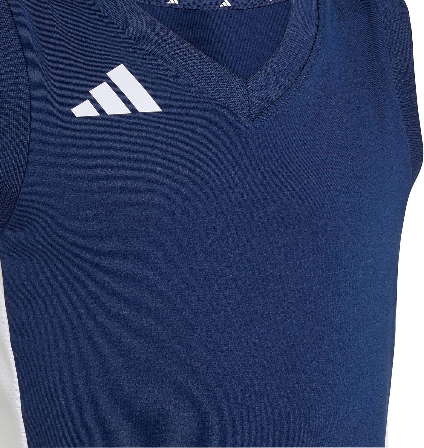 image:imageadidas Girls Volleyball Quickset Sleeveless JerseyTeam Navy Blue