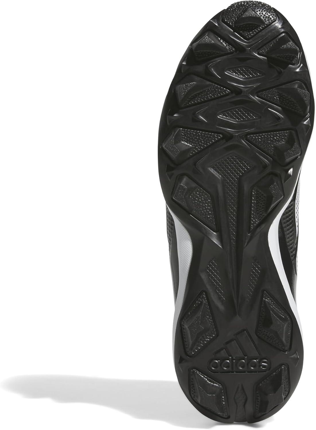 image:imageadidas Kids Adizero Instinct 20 Molded Rubber SoftballBlackWhiteWhite