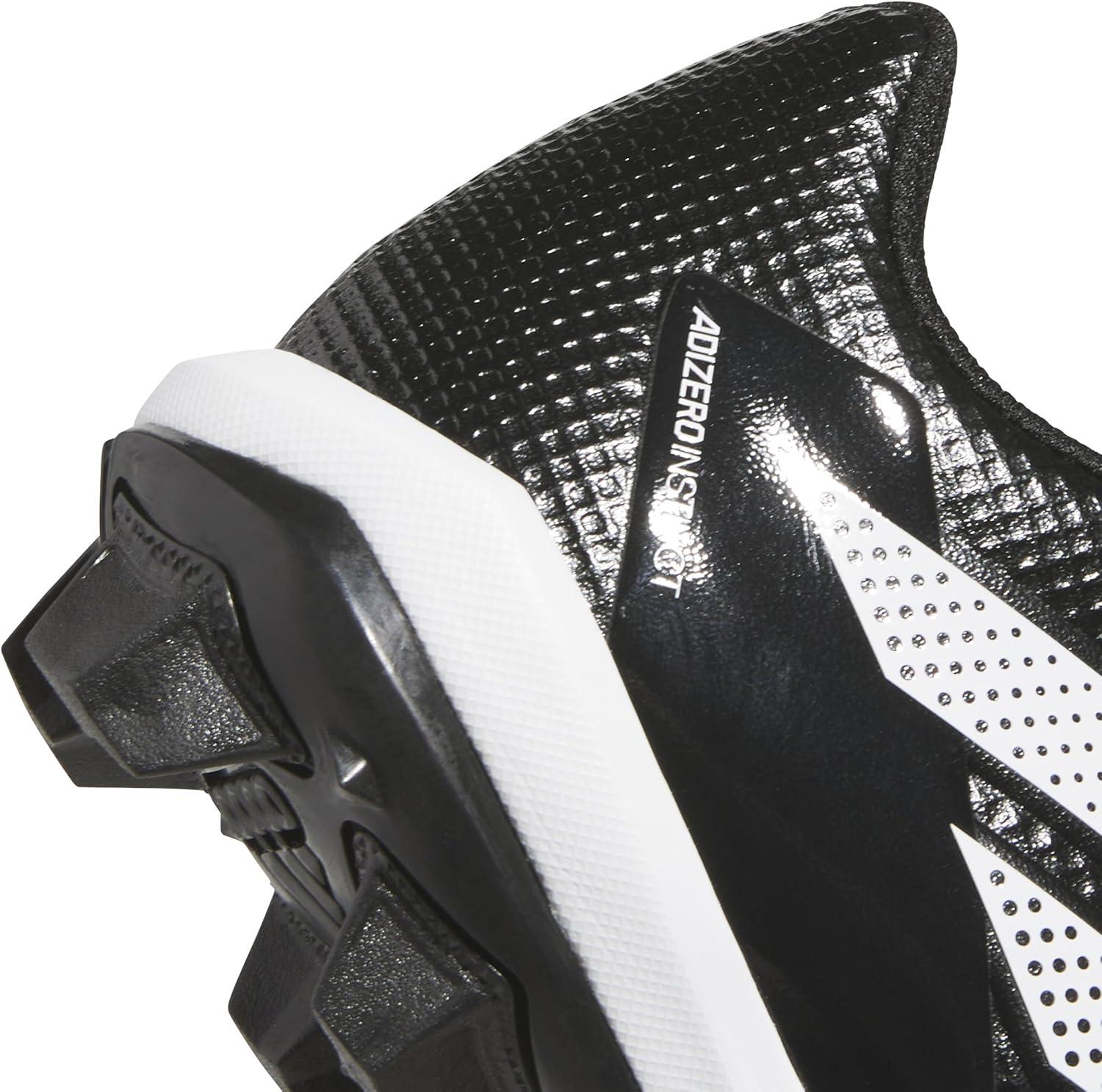 image:imageadidas Kids Adizero Instinct 20 Molded Rubber SoftballBlackWhiteWhite