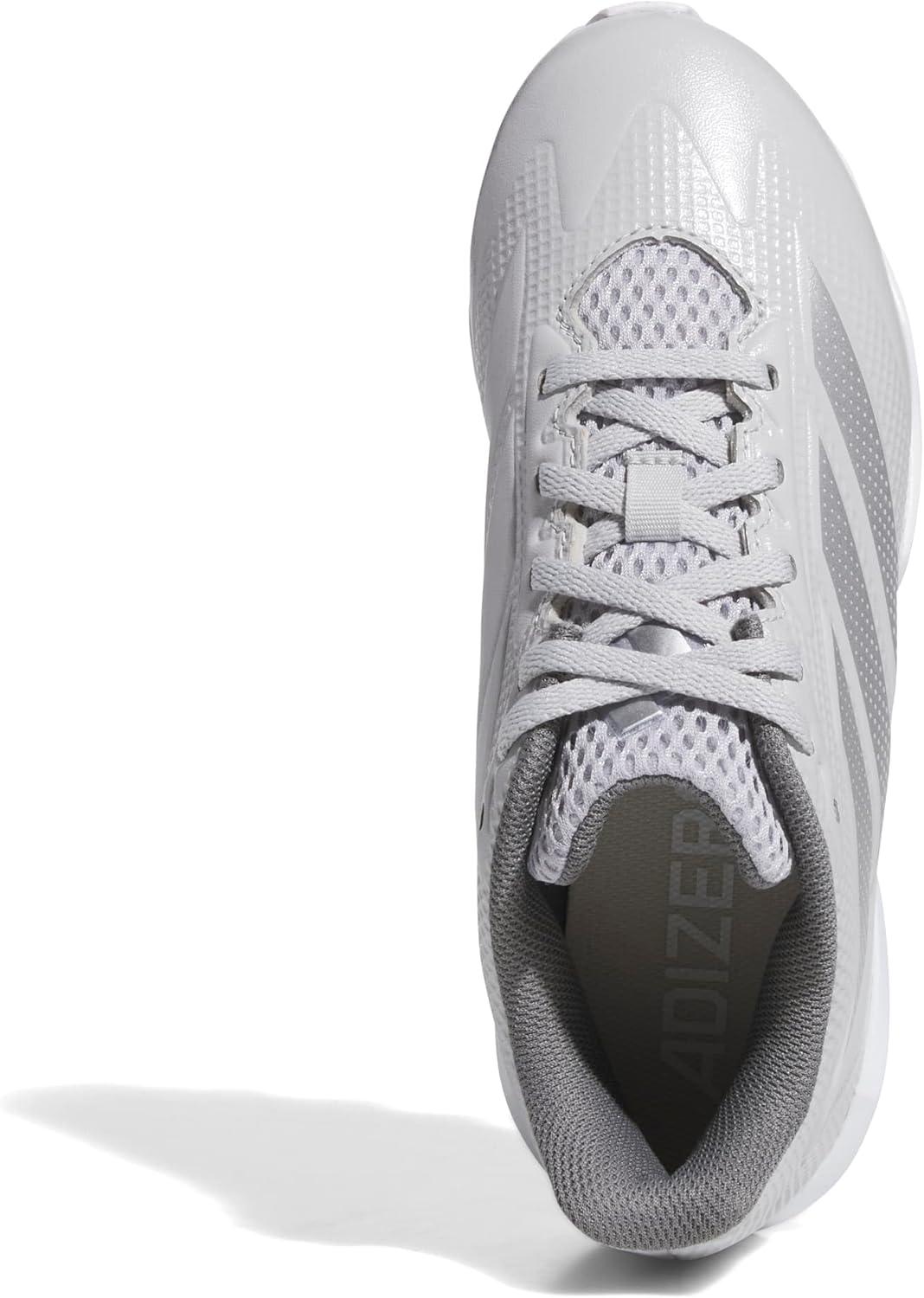 image:imageadidas Kids Adizero Instinct 20 Molded Rubber SoftballTeam Light GreySilver MetallicWhite