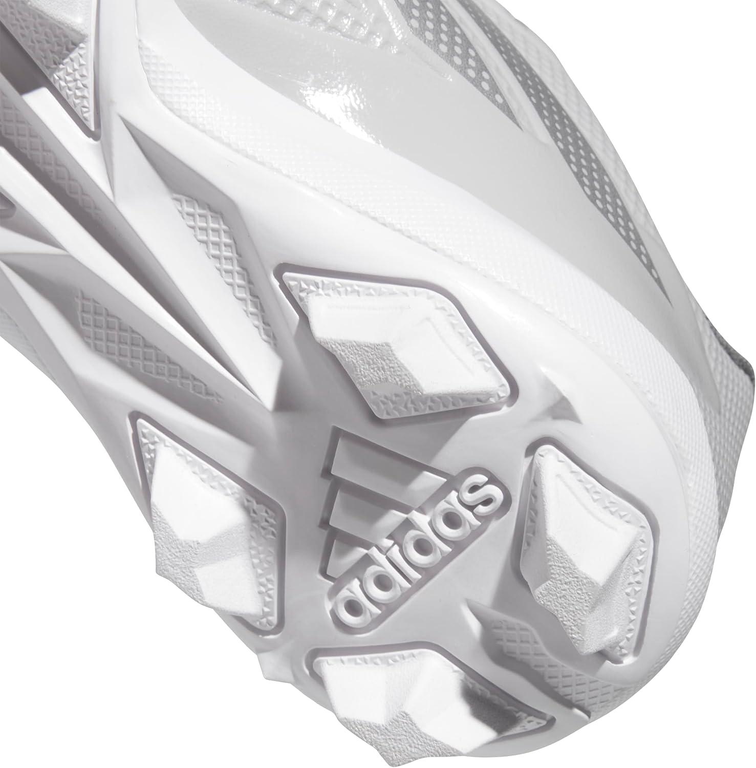 image:imageadidas Kids Adizero Instinct 20 Molded Rubber SoftballTeam Light GreySilver MetallicWhite