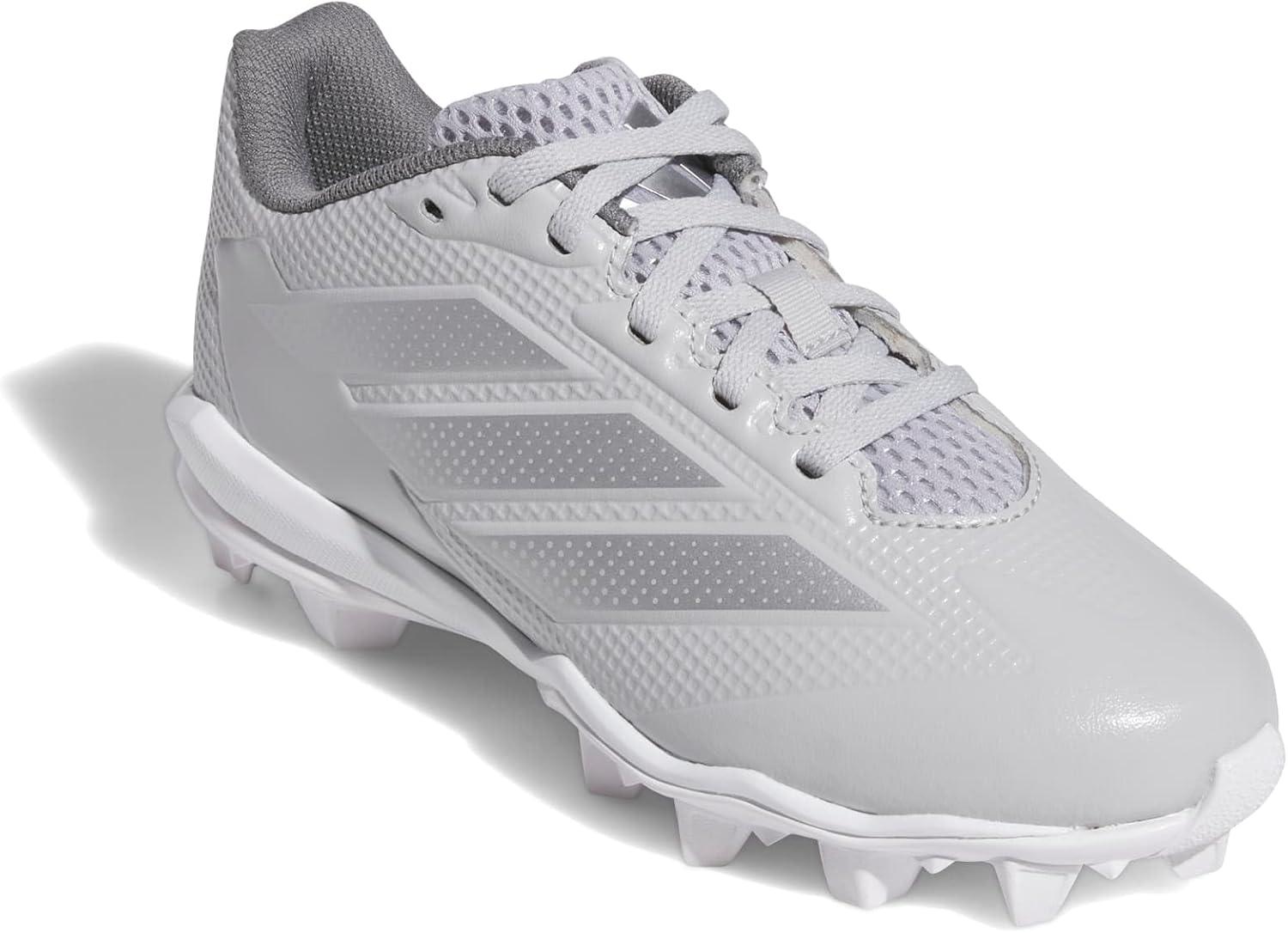 image:imageadidas Kids Adizero Instinct 20 Molded Rubber SoftballTeam Light GreySilver MetallicWhite