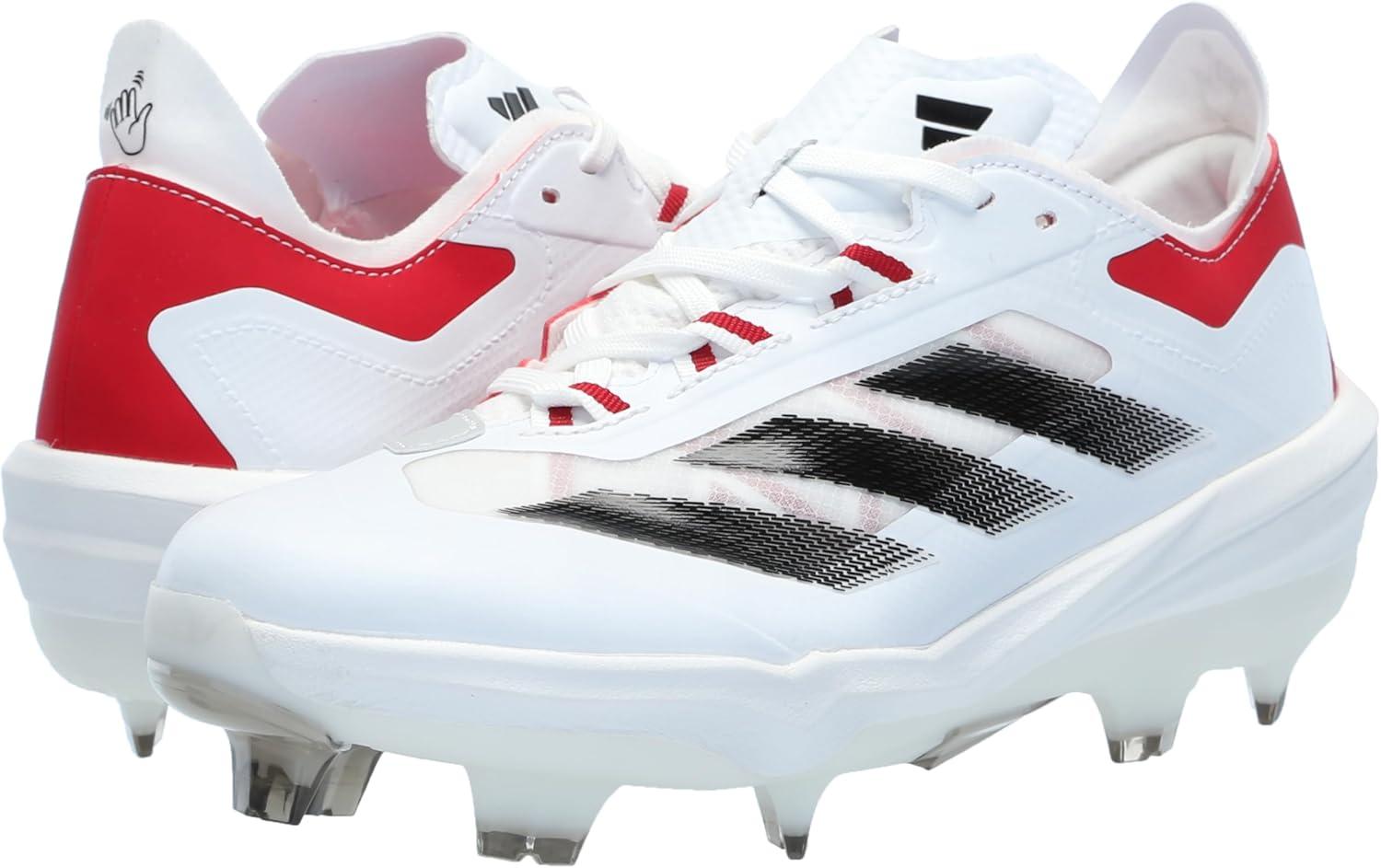 image:imageadidas Mens Adizero Impact BaseballWhiteBlackTeam Power Red