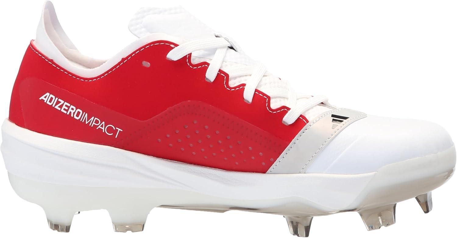 image:imageadidas Mens Adizero Impact BaseballWhiteBlackTeam Power Red