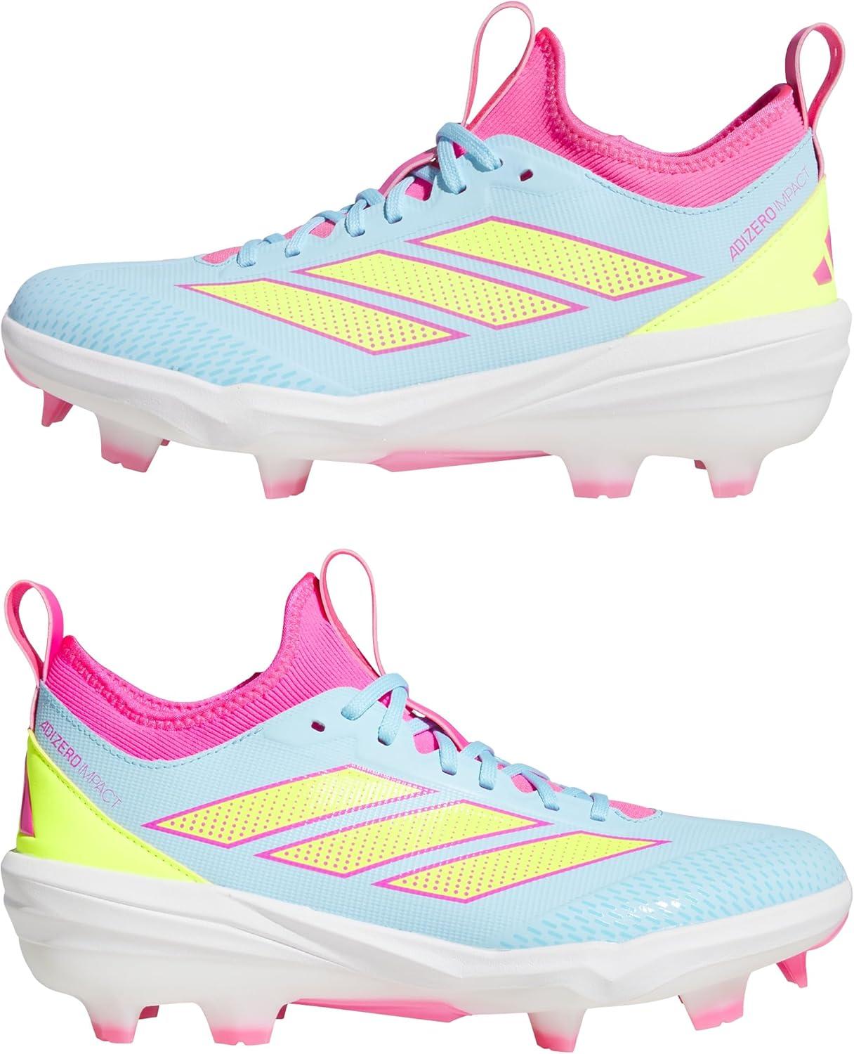 image:imageadidas Mens AdizeroBliss BlueLucid LemonLucid Pink