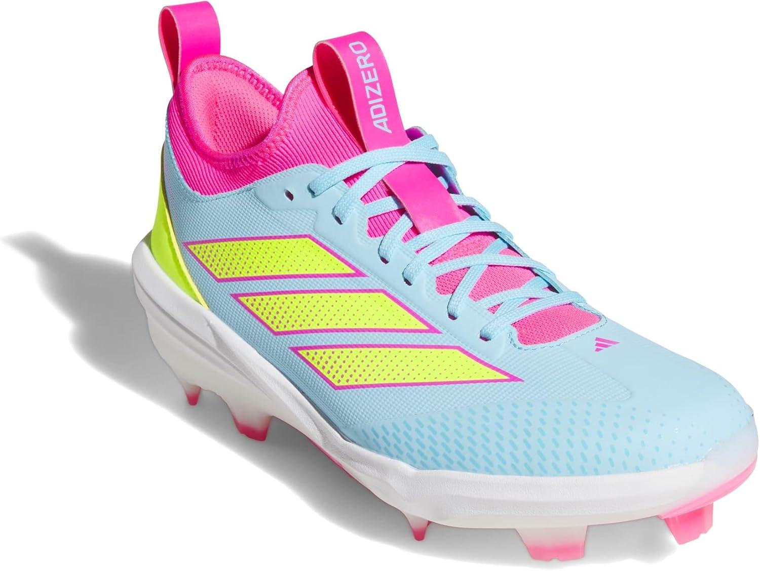 image:imageadidas Mens AdizeroBliss BlueLucid LemonLucid Pink