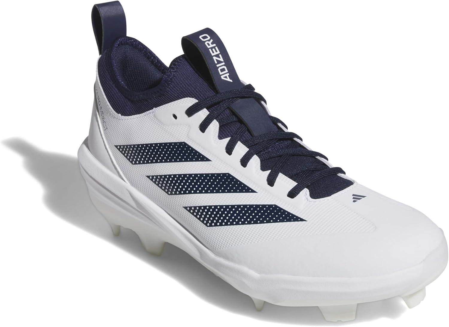 image:imageadidas Mens AdizeroWhiteTeam Navy BlueTeam Navy Blue