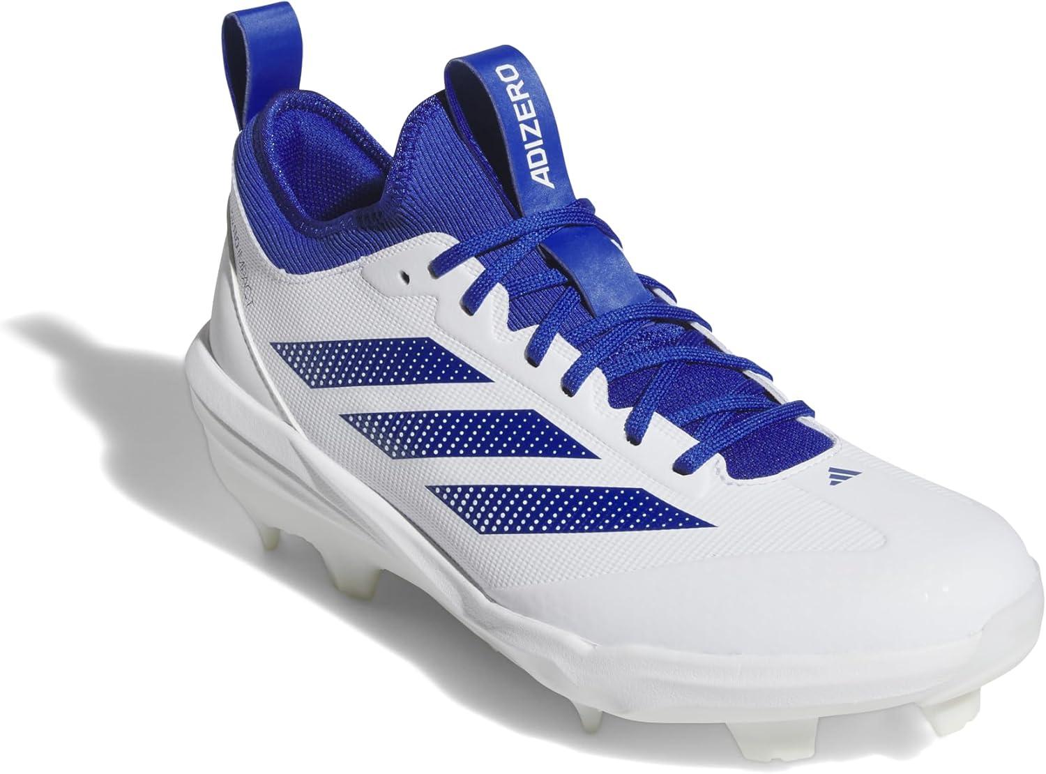 image:imageadidas Mens AdizeroWhiteTeam Royal BlueTeam Royal Blue