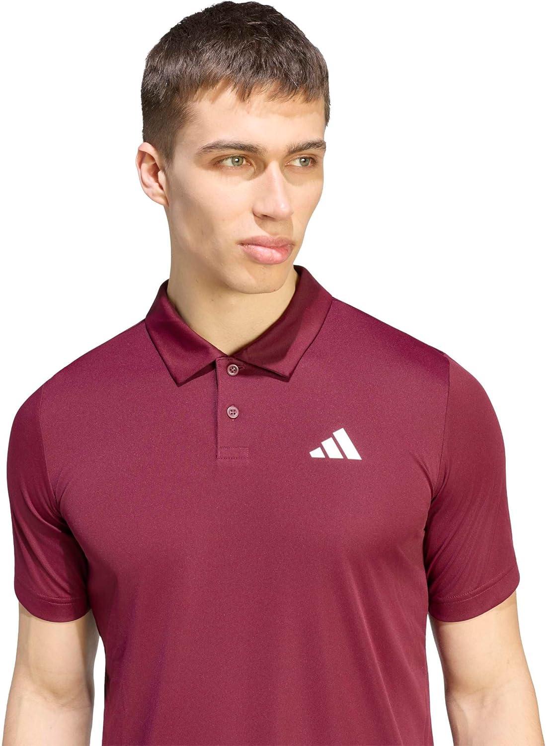 image:imageadidas Mens Club Tennis Climacool Polo ShirtMaroon