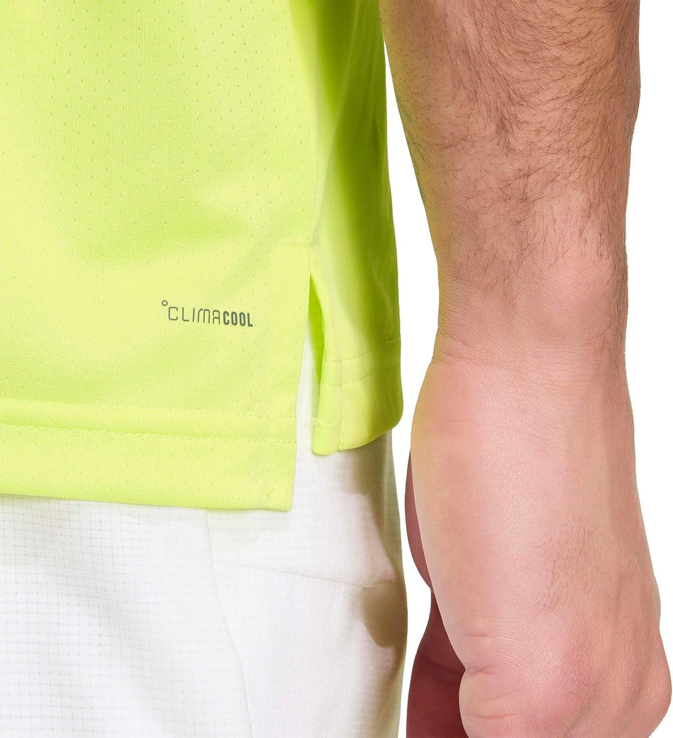 image:imageadidas Mens Club Tennis Climacool Polo ShirtSemi Frozen Lemon