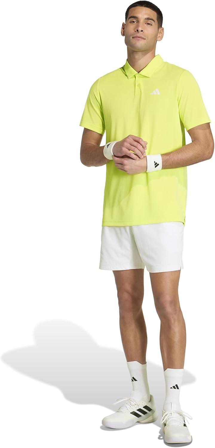 image:imageadidas Mens Club Tennis Climacool Polo ShirtSemi Frozen Lemon