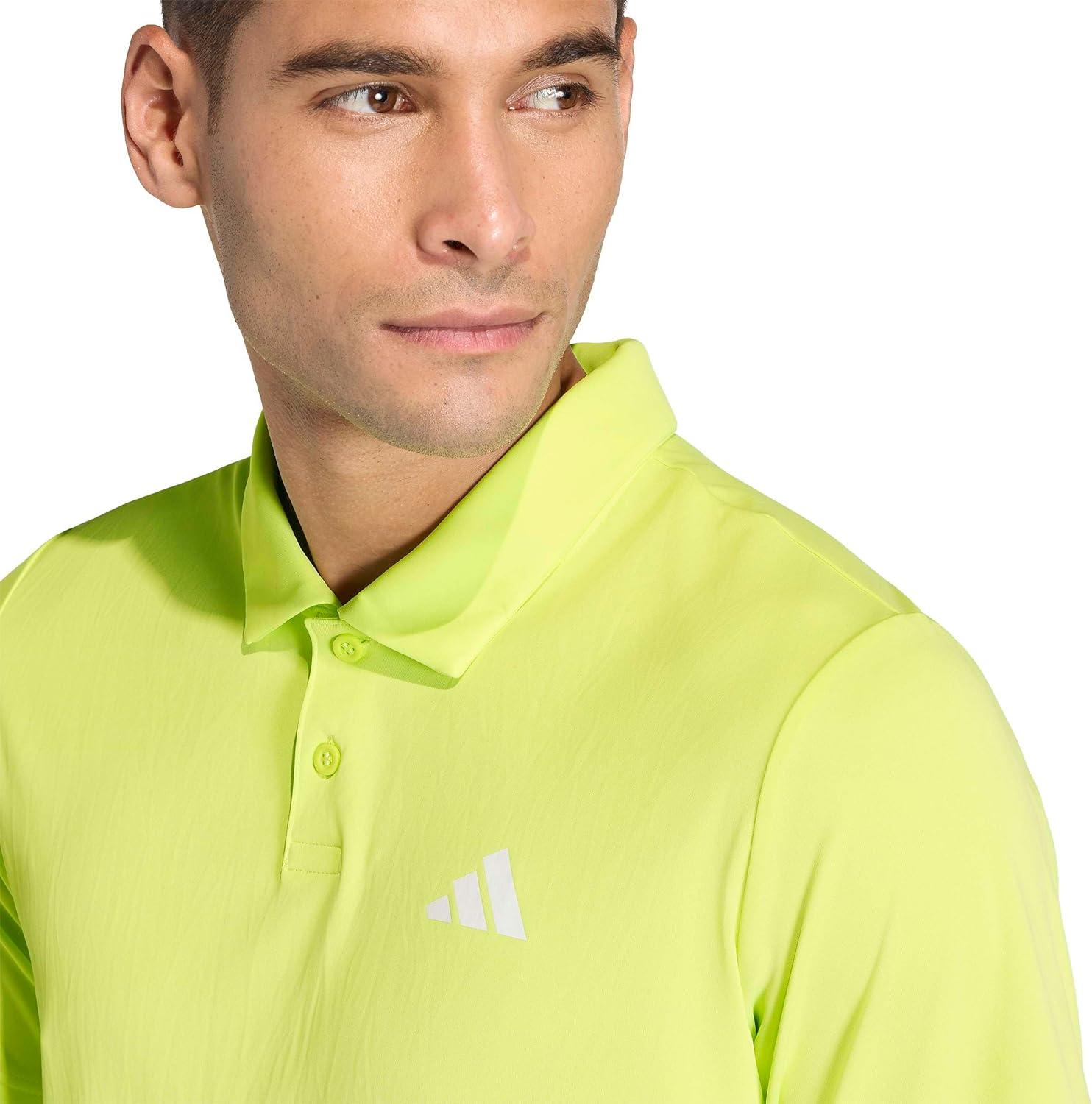 image:imageadidas Mens Club Tennis Climacool Polo ShirtSemi Frozen Lemon
