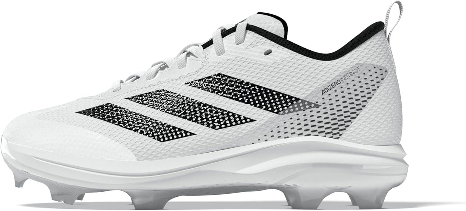 image:imageadidas UnisexChild Adizero Instict 20 TPU SoftballWhiteBlackBlack