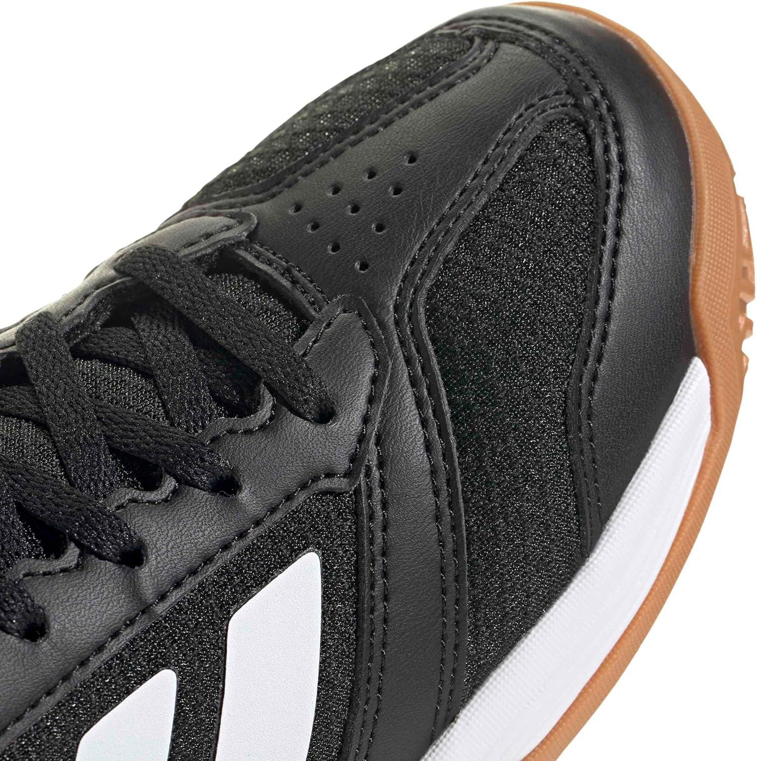 image:imageadidas UnisexChild Ligra 8 IndoorBlackWhiteBlack