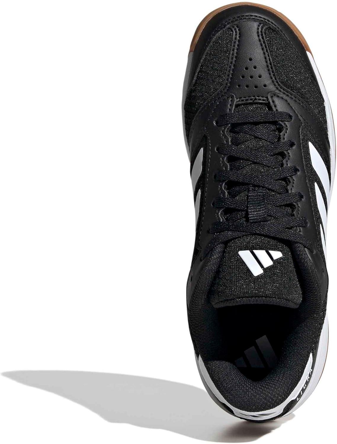 image:imageadidas UnisexChild Ligra 8 IndoorBlackWhiteBlack