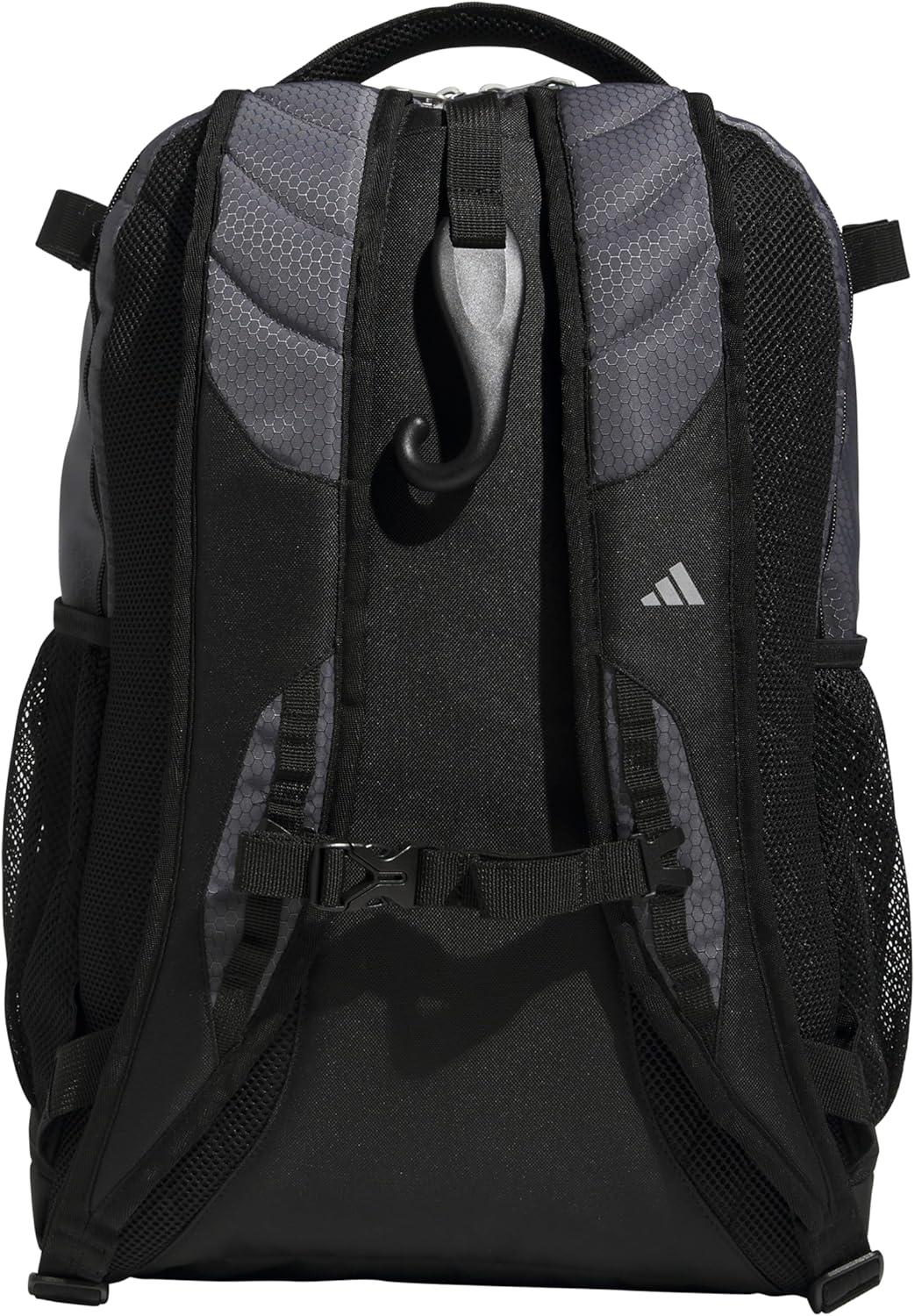 image:imageadidas Utility XL Baseball Backpack Helmet Shoes Bat Storage 34LOnix GreyBlack