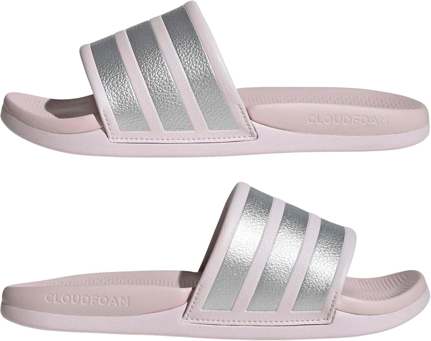 image:imageadidas Womens Adilette Comfort 20Almost PinkSilver MetallicAlmost Pink
