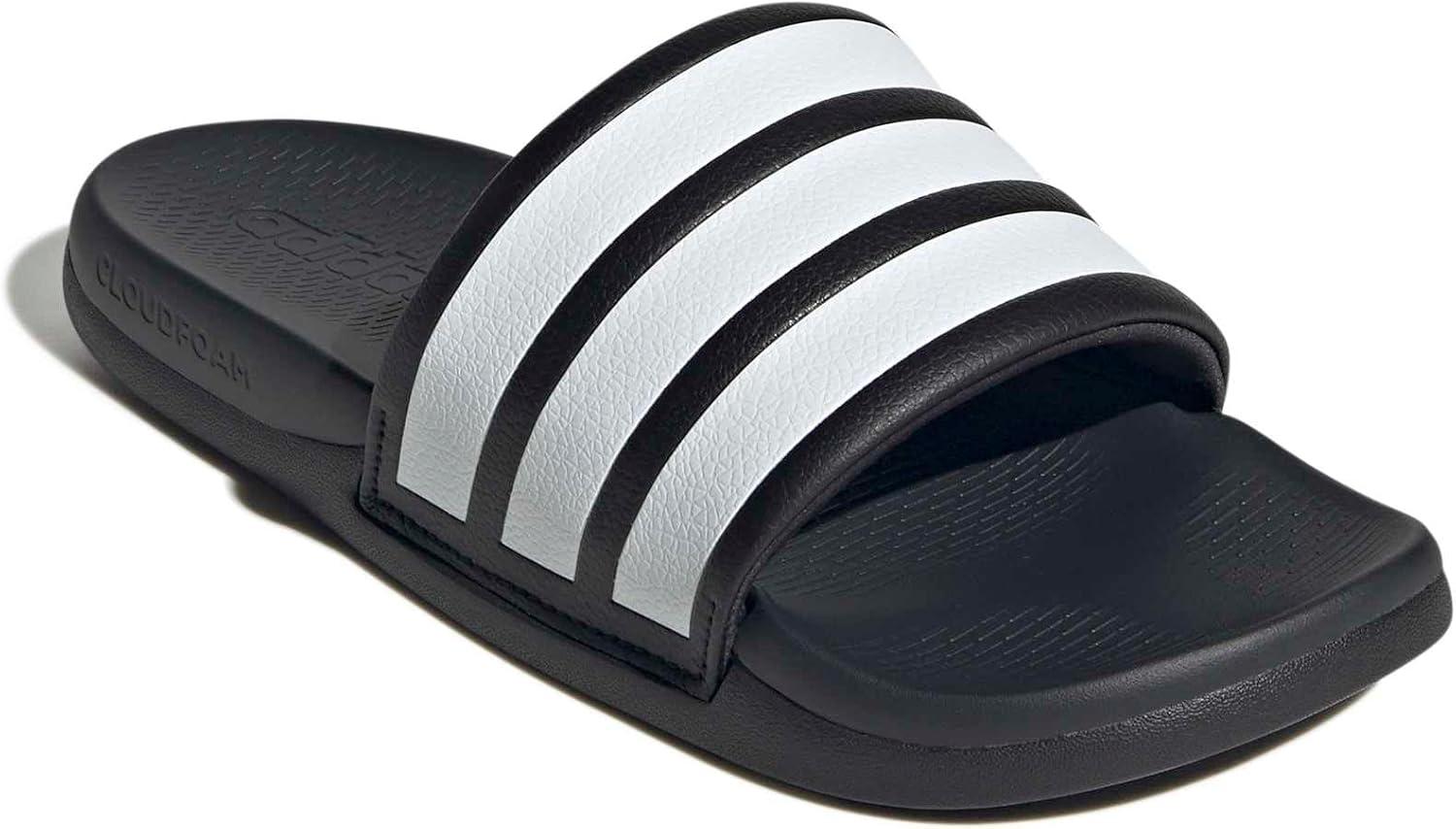 image:imageadidas Womens Adilette Comfort 20BlackWhiteCarbon
