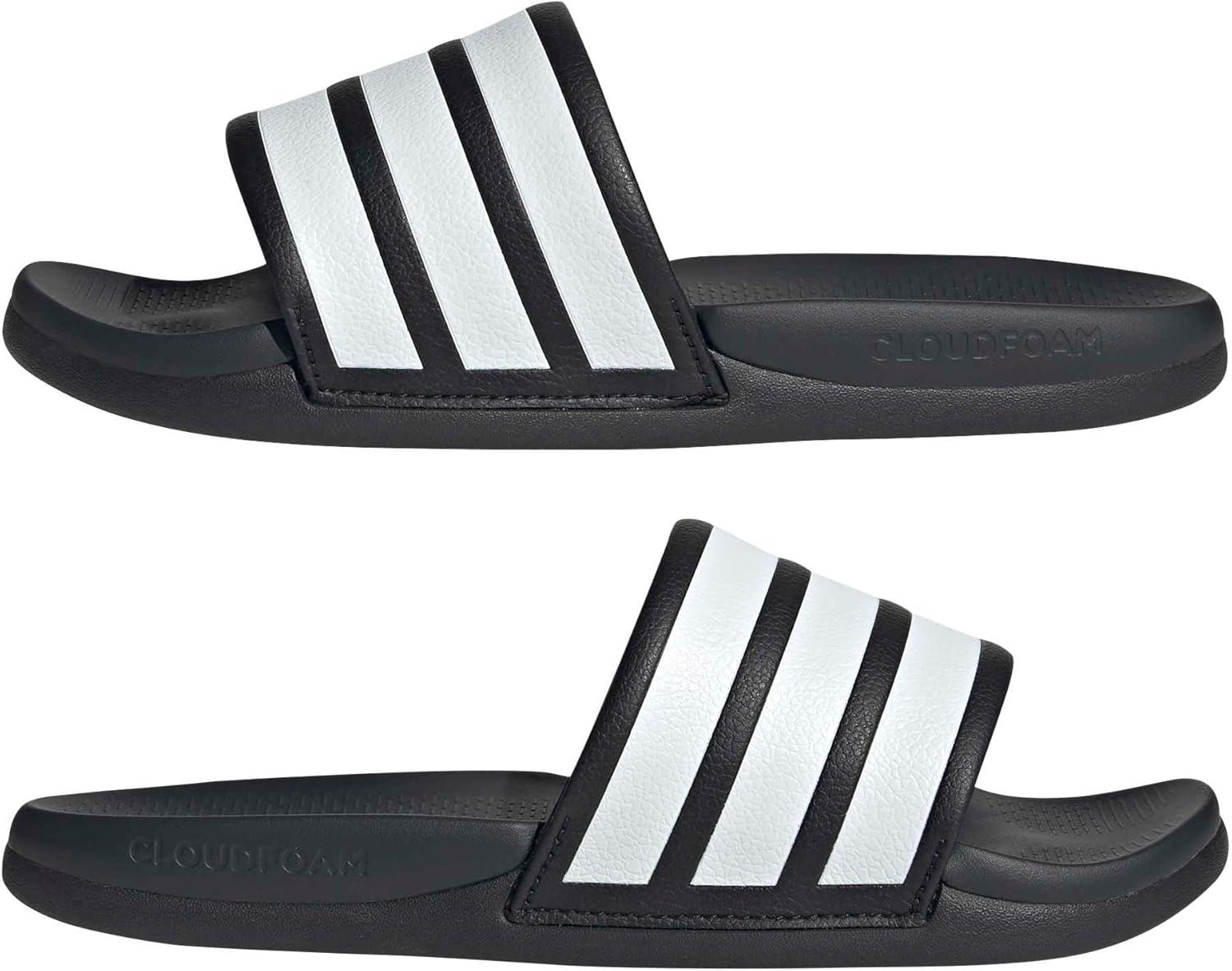 image:imageadidas Womens Adilette Comfort 20BlackWhiteCarbon