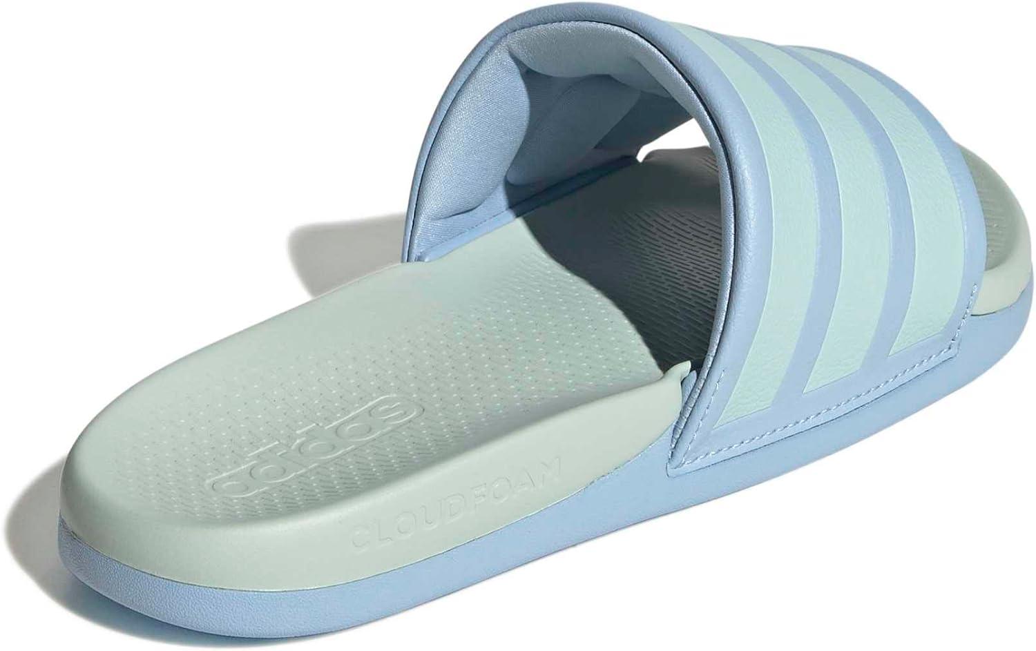 image:imageadidas Womens Adilette Comfort 20BlueHalo MintHalo Mint