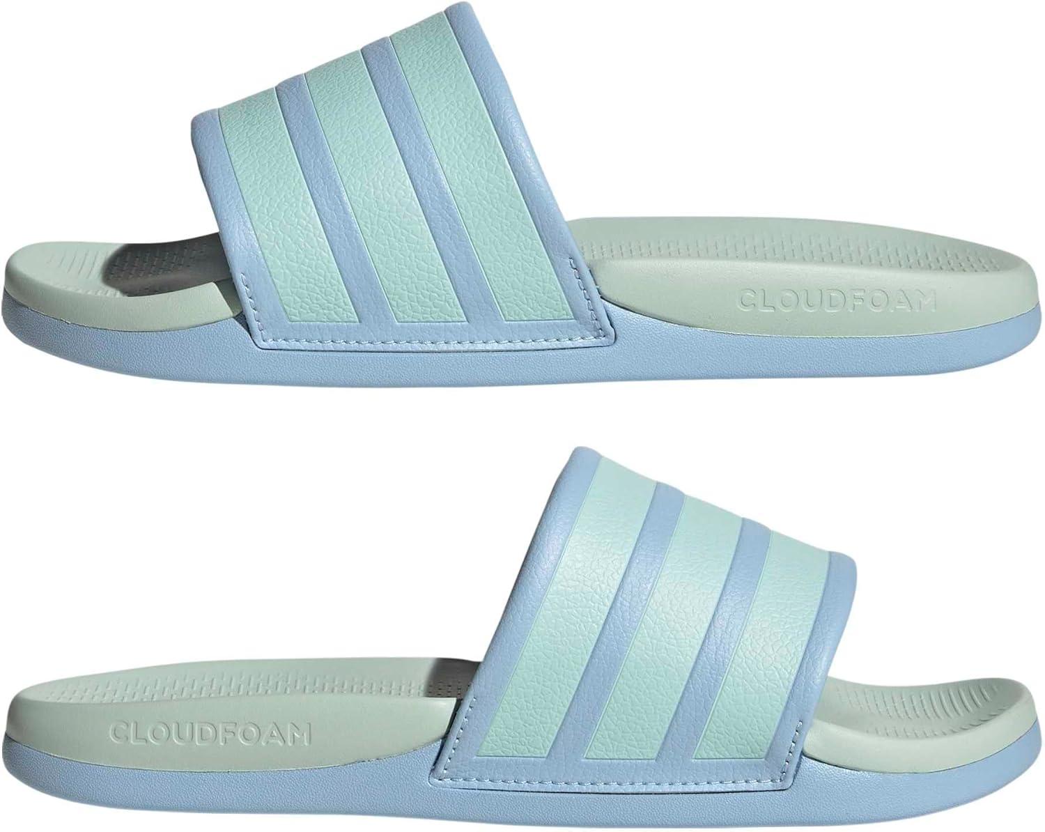 image:imageadidas Womens Adilette Comfort 20BlueHalo MintHalo Mint