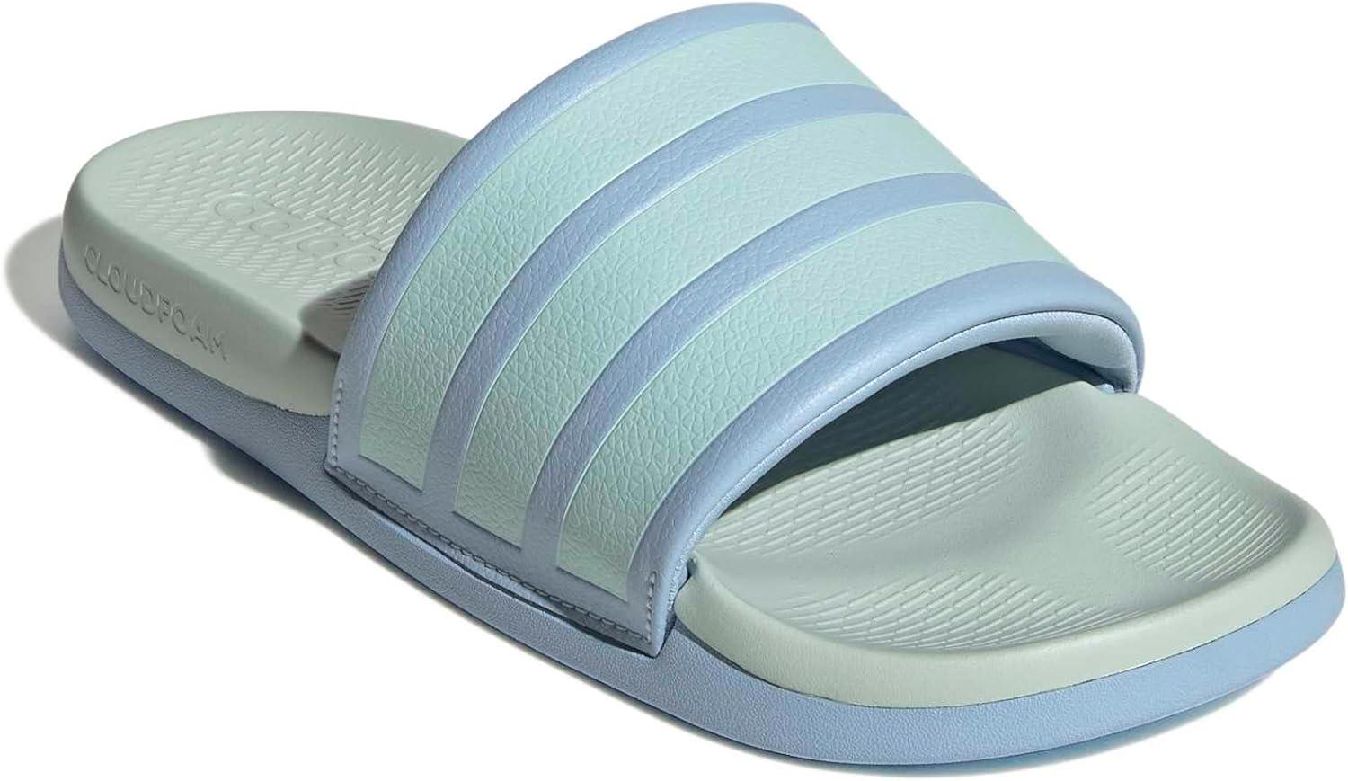 image:imageadidas Womens Adilette Comfort 20BlueHalo MintHalo Mint