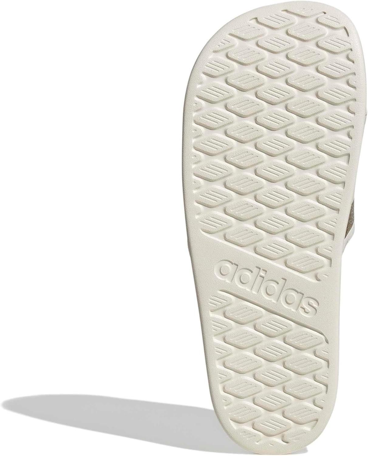 image:imageadidas Womens Adilette Comfort 20Off WhiteGold MetallicChalk White