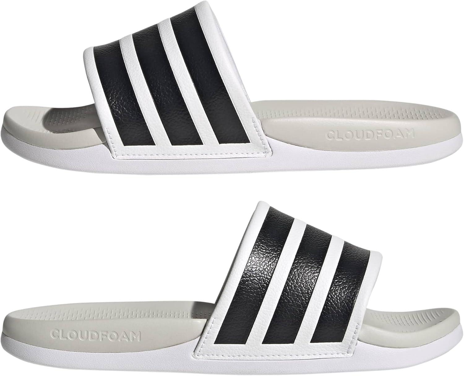 image:imageadidas Womens Adilette Comfort 20WhiteBlackCrystal White