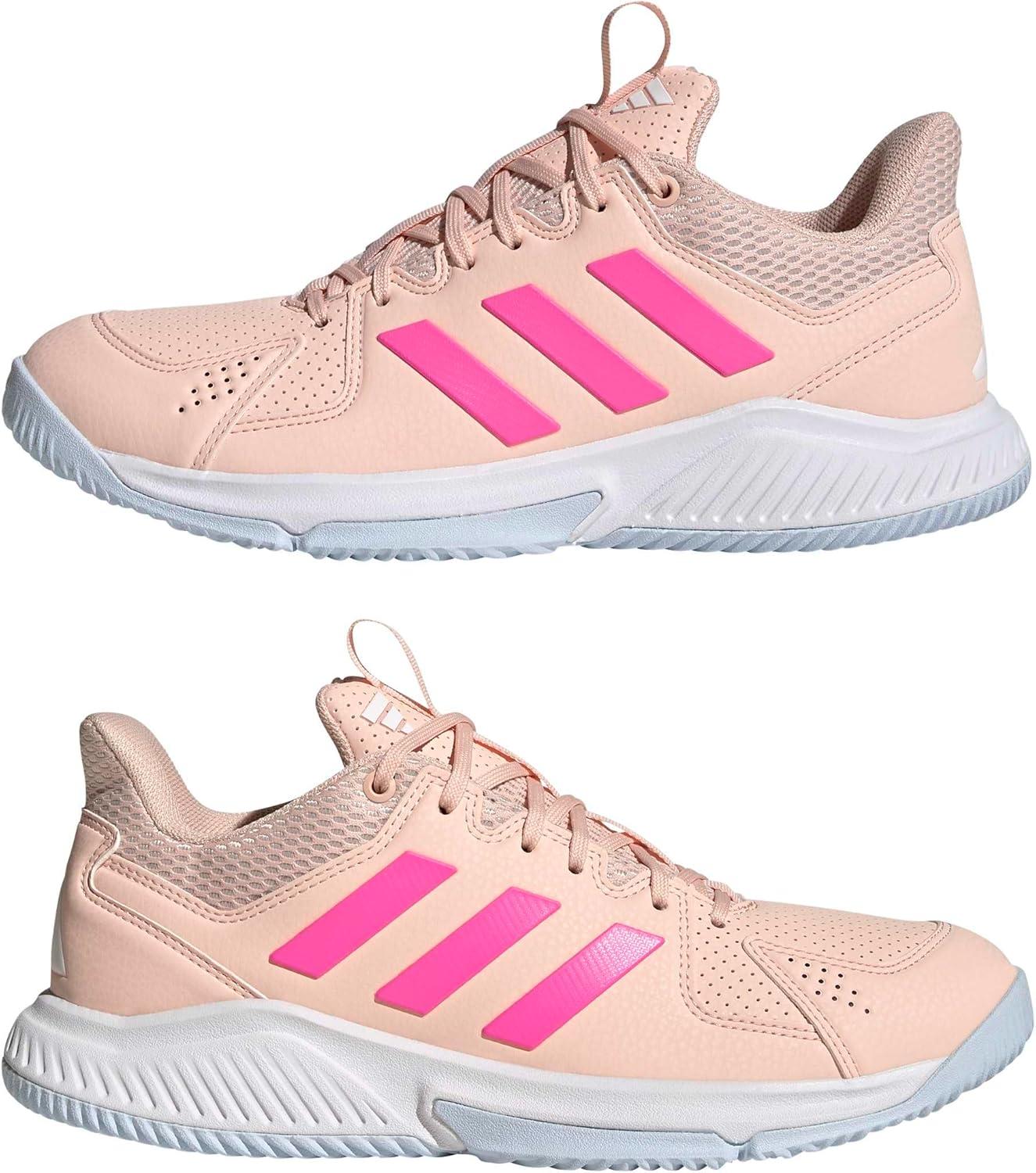 image:imageadidas Womens Court Flight IndoorBlush PinkLucid PinkWhite