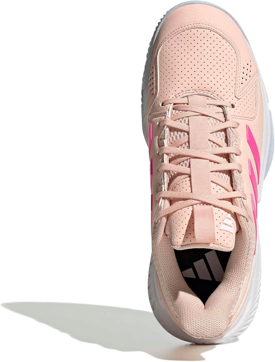 image:imageadidas Womens Court Flight IndoorBlush PinkLucid PinkWhite