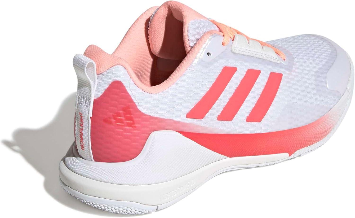 image:imageadidas Womens Novaflight 2 IndoorWhitePure Turbo