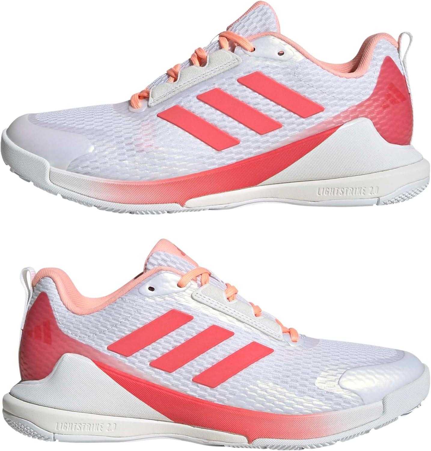 image:imageadidas Womens Novaflight 2 IndoorWhitePure Turbo