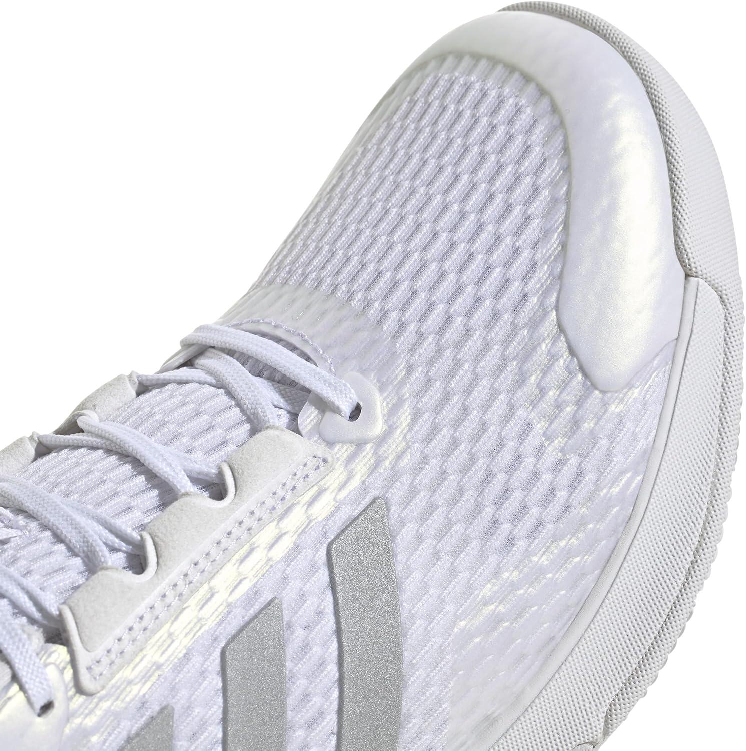 image:imageadidas Womens Novaflight 2 IndoorWhiteSilver MetallicWhite