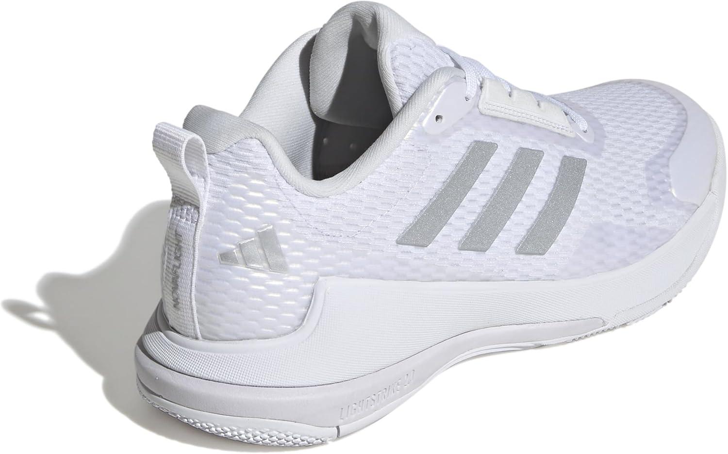 image:imageadidas Womens Novaflight 2 IndoorWhiteSilver MetallicWhite