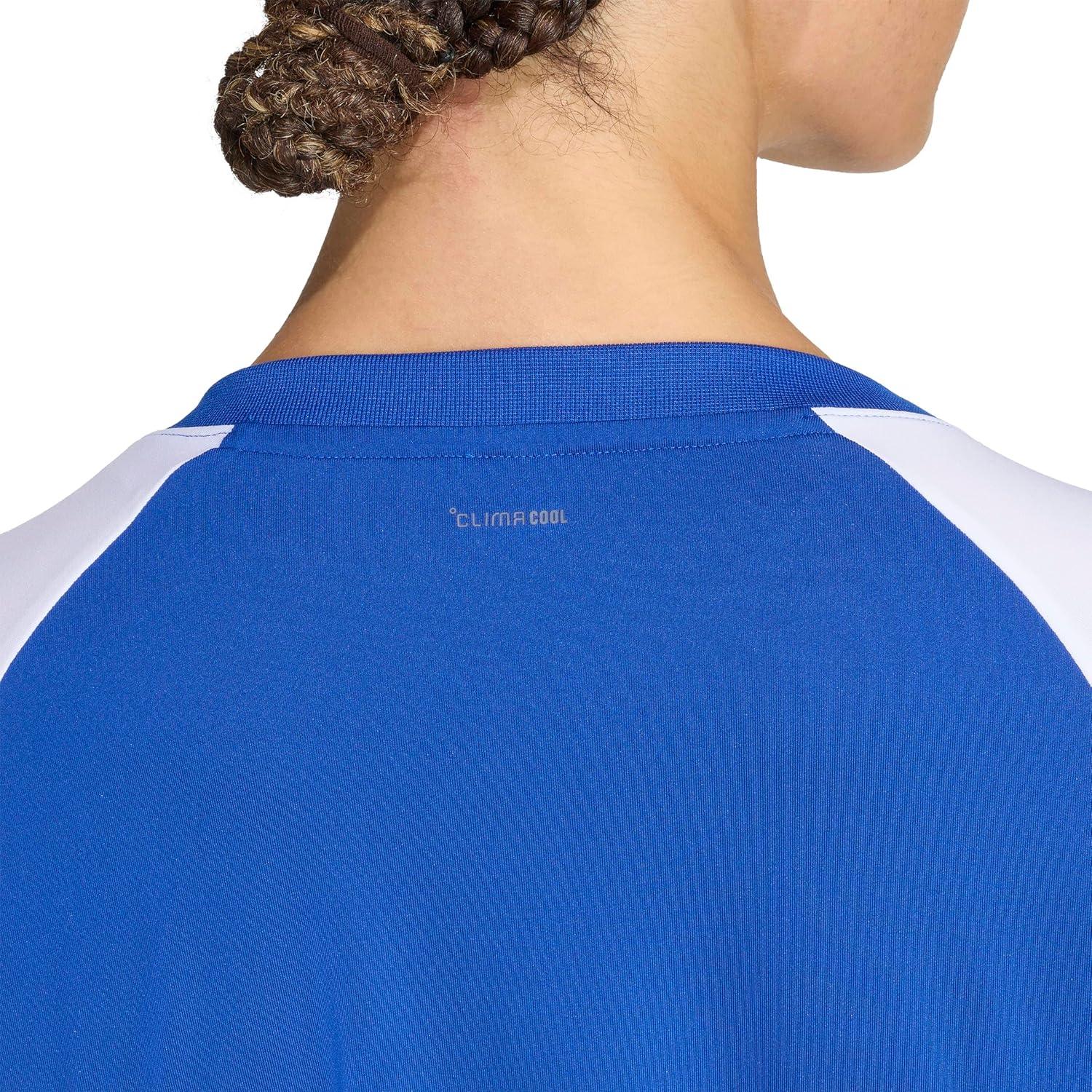 image:imageadidas Womens Quickset Volleyball Long Sleeve JerseyTeam Royal Blue