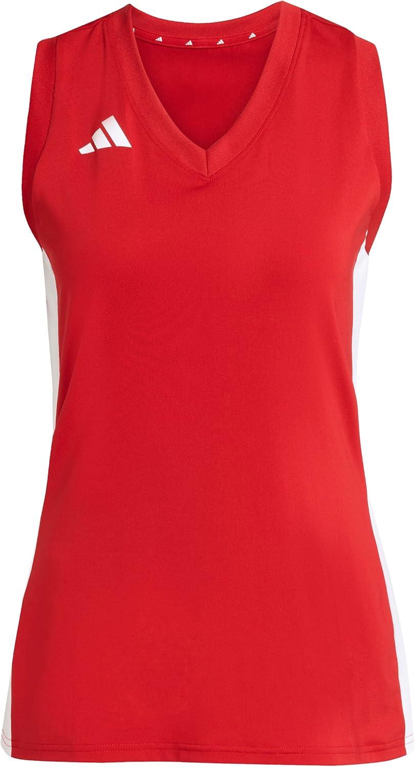 image:imageadidas Womens Quickset Volleyball Sleeveless JerseyTeam Power Red
