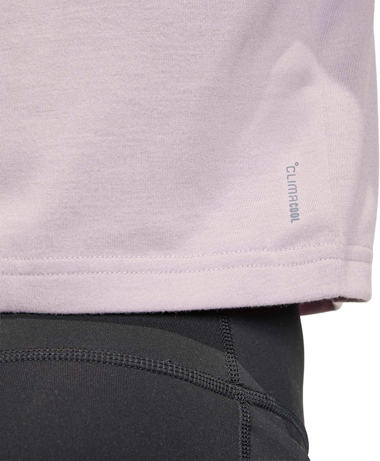 image:imageadidas Womens Train Essentials Boxy Workout Crew Neck Short Sleeve Athletic Casual Tops Casual WhitePreloved Fig