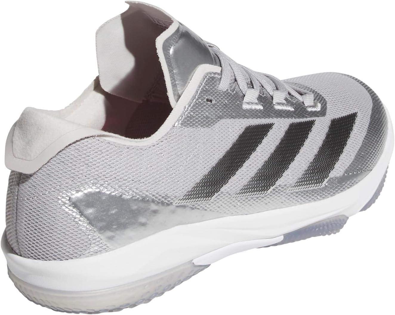image:imageadidas Womens Train Essentials Boxy Workout Crew Neck Short Sleeve Athletic Casual Tops Casual WhiteSilver MetallicBlackGrey
