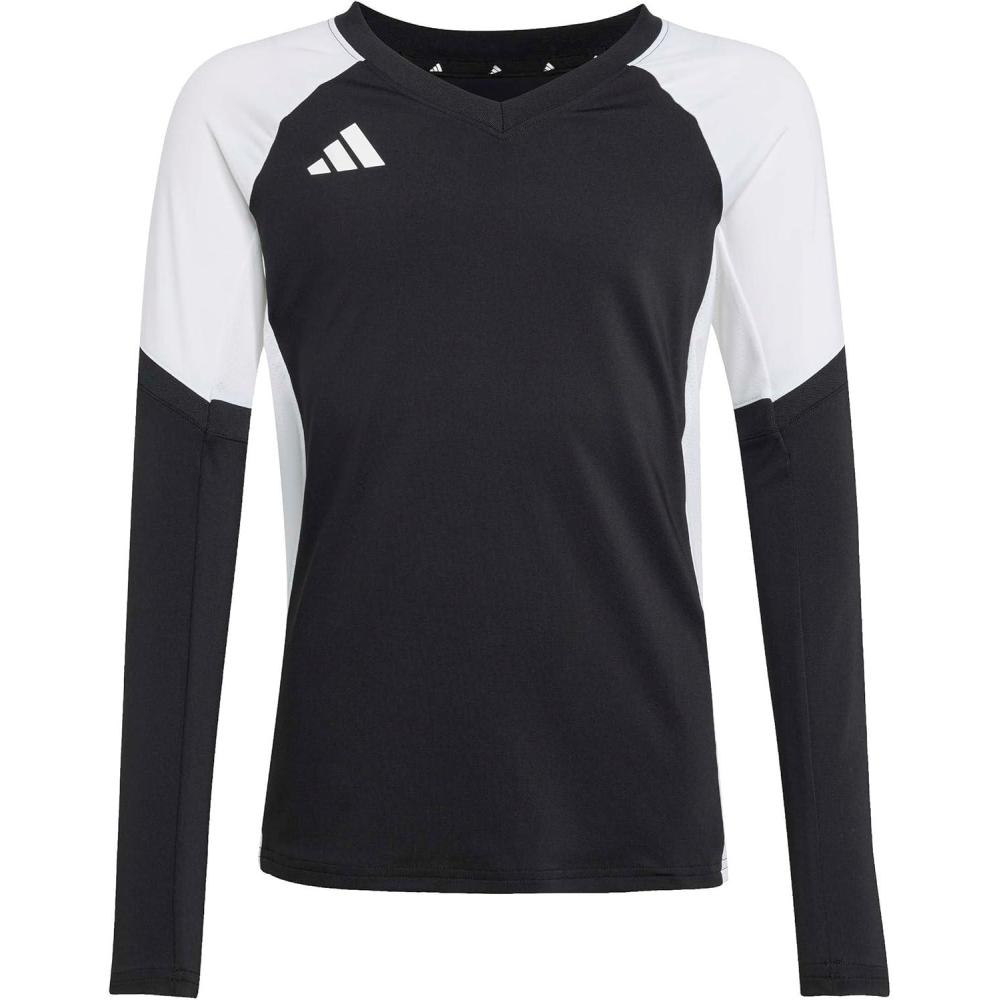 image:imageadidas Girls Volleyball Quickset Long Sleeve JerseyBlack