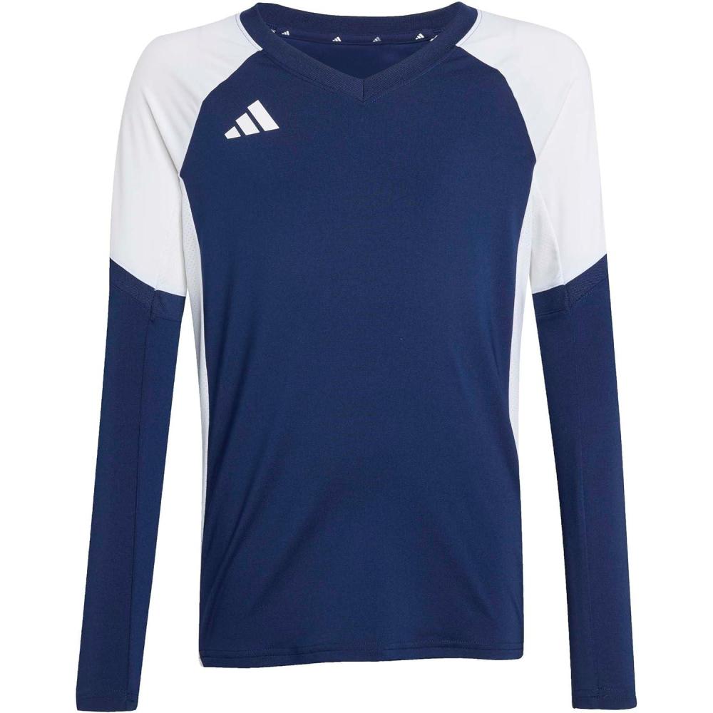 image:imageadidas Girls Volleyball Quickset Long Sleeve JerseyTeam Navy Blue