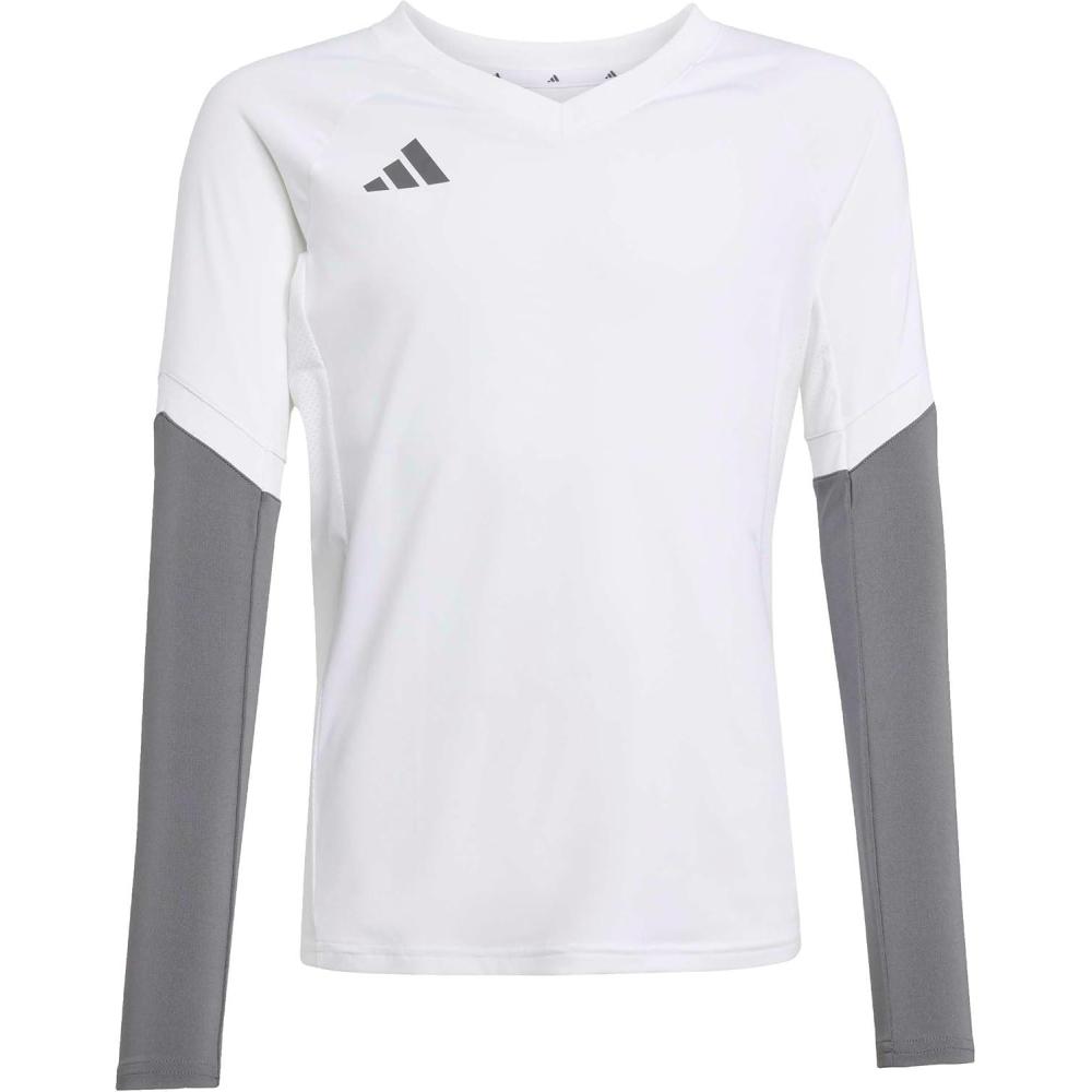 image:imageadidas Girls Volleyball Quickset Long Sleeve JerseyWhite