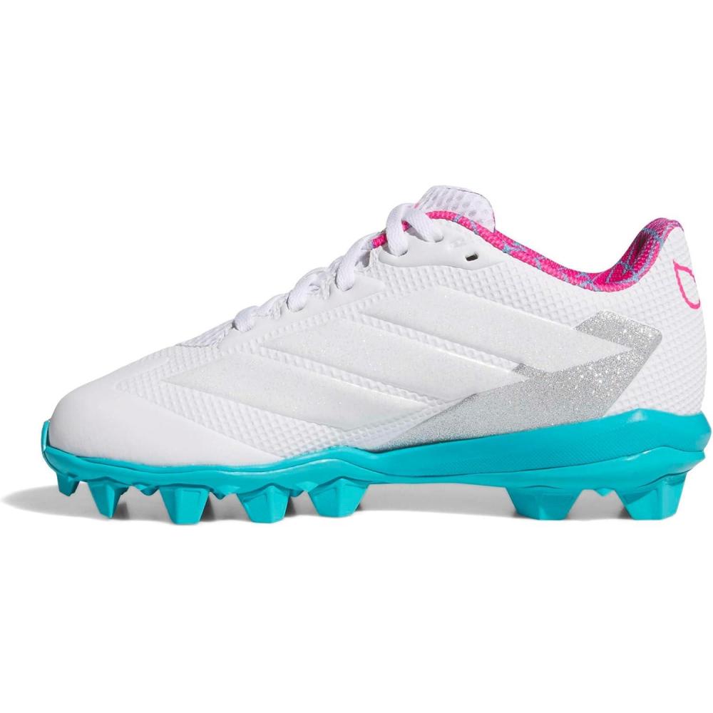image:imageadidas Kids Adizero Instinct 20 Molded Rubber SoftballWhiteShock Pink