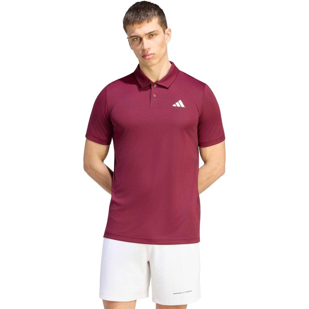 image:imageadidas Mens Club Tennis Climacool Polo ShirtMaroon