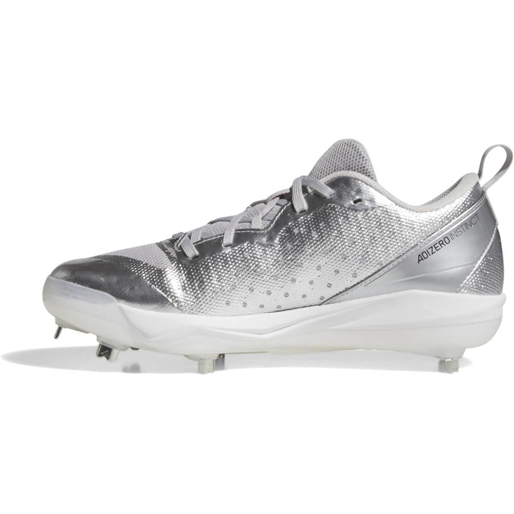 image:imageadidas Womens Adizero Instinct Silver Speed SoftballSilver MetallicBlackGrey