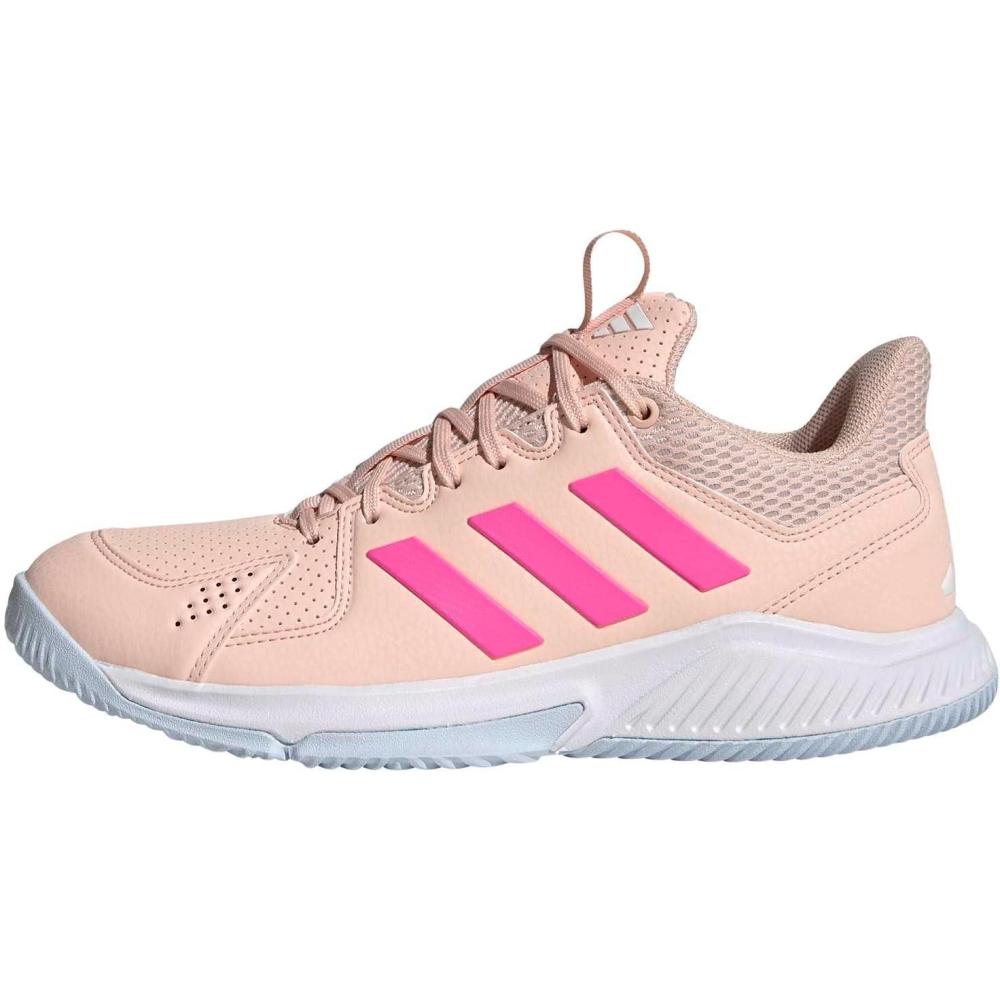 image:imageadidas Womens Court Flight IndoorBlush PinkLucid PinkWhite
