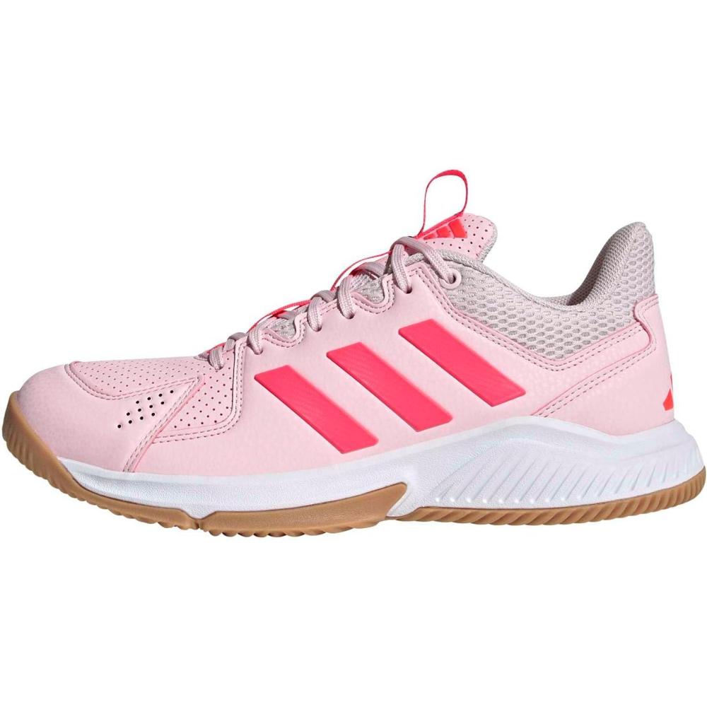image:imageadidas Womens Court Flight IndoorDistilled PinkSolar TurboGum