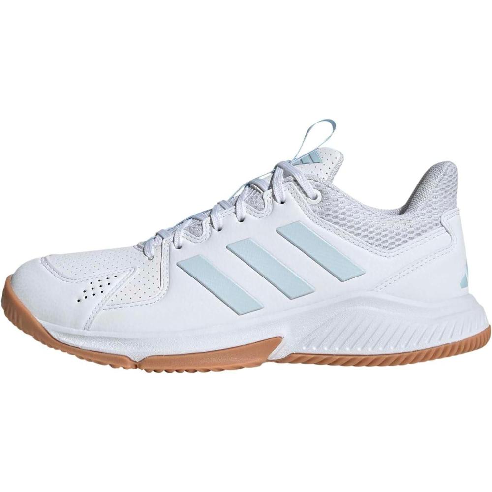 image:imageadidas Womens Court Flight IndoorWhiteIce BlueGum