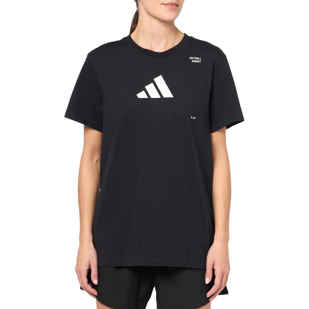 image:imageadidas Womens Softball Graphic TShirtBlack